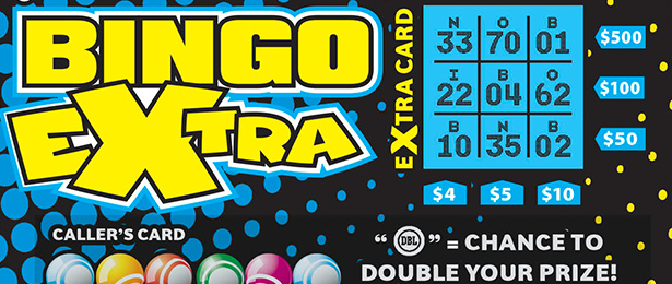 Bingo Extra scratch-off ticket