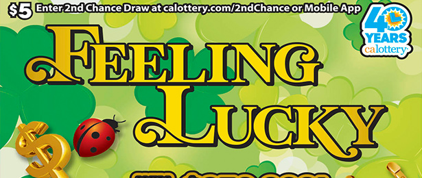 Feeling Lucky scratch-off ticket