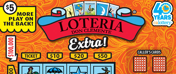 LOTERIA™ Extra! scratch-off ticket