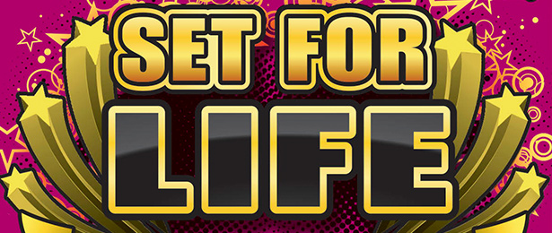 Set for Life scratch-off ticket