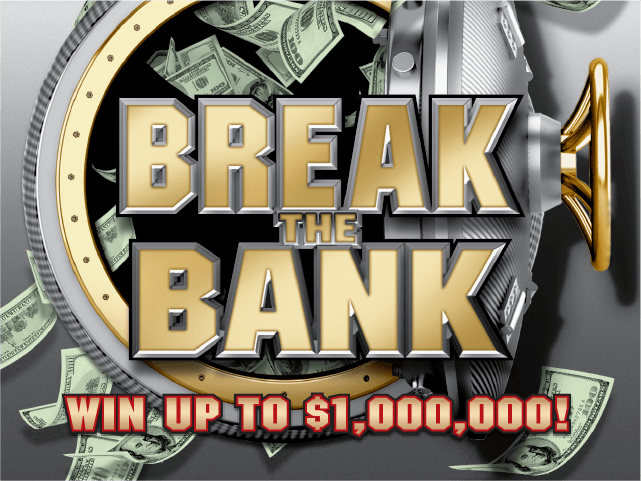 Break The Bank scratch-off ticket
