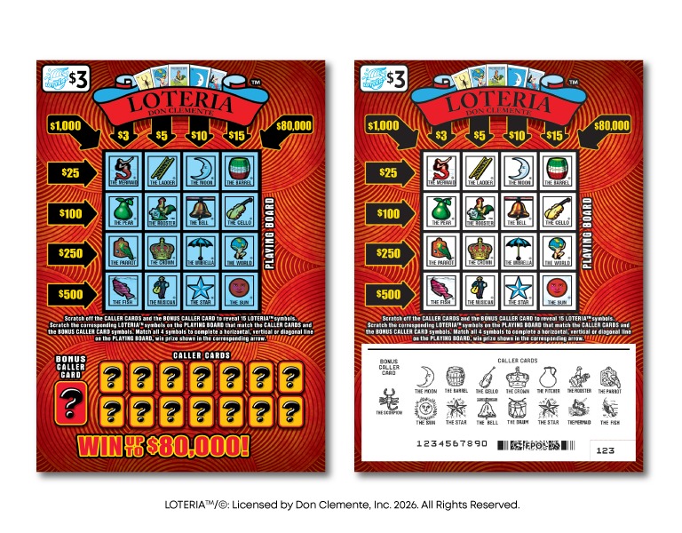 Loteria™ scratch-off ticket