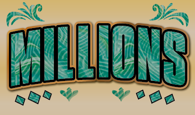 MILLIONS scratch-off ticket