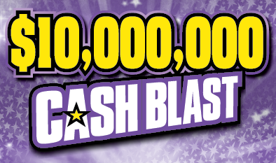 $10,000,000 Cash Blast scratch-off ticket