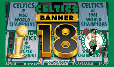 CELTICS BANNER 18 scratch-off ticket