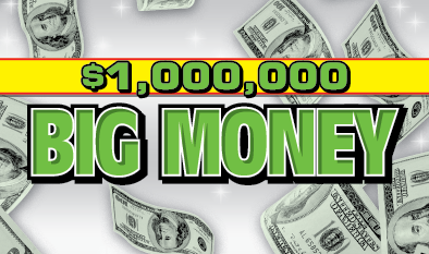 $1,000,000 BIG MONEY scratch-off ticket