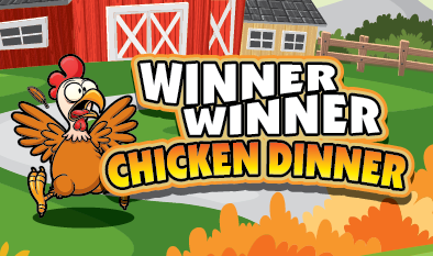 WINNER WINNER CHICKEN DINNER scratch-off ticket