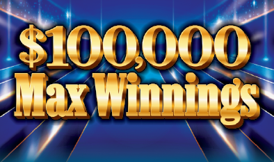 $100,000 MAX WINNINGS scratch-off ticket