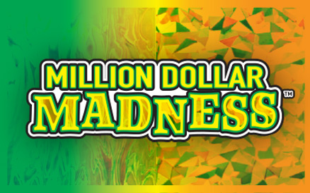 Million Dollar Madness scratch-off ticket