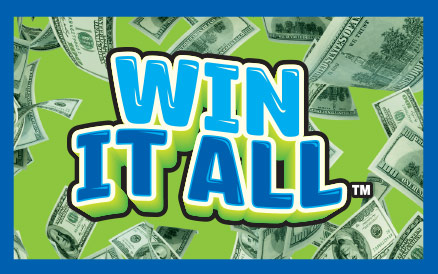 Win It All scratch-off ticket
