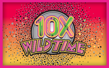 10X Wild Time scratch-off ticket
