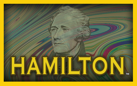 Hamilton scratch-off ticket