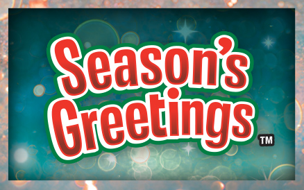 Season's Greetings scratch-off ticket