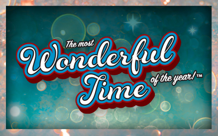 The Most Wonderful Time Of The Year! scratch-off ticket