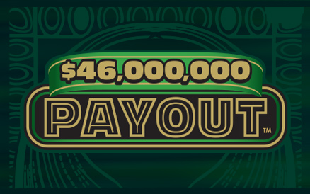 $46,000,000 Payout scratch-off ticket