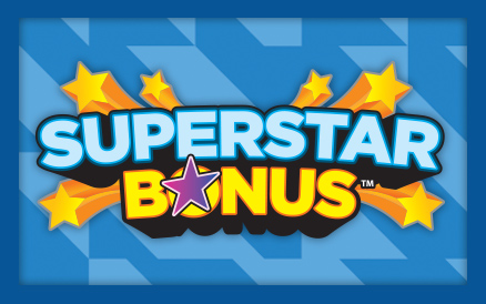Superstar Bonus scratch-off ticket