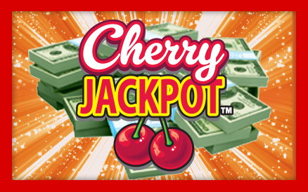 Cherry Jackpot scratch-off ticket