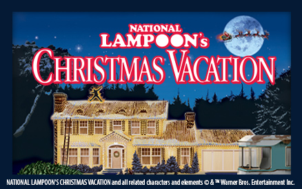 NATIONAL LAMPOON'S CHRISTMAS VACATION scratch-off ticket
