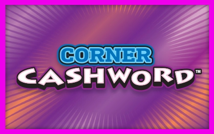 Corner Cashword scratch-off ticket