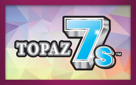 Topaz 7s scratch-off ticket