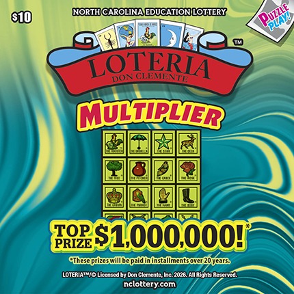LOTERIA™ MULTIPLIER scratch-off ticket