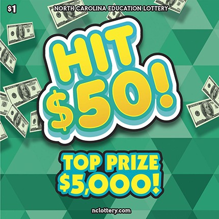 Hit $50! scratch-off ticket