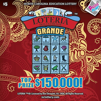 Loteria Grande scratch-off ticket
