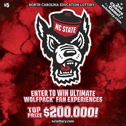 NC State® scratch-off ticket