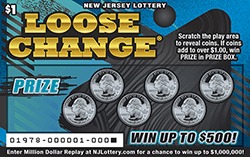 Loose Change scratch-off ticket