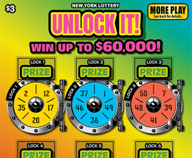 UNLOCK IT! scratch-off ticket