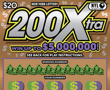 200Xtra scratch-off ticket