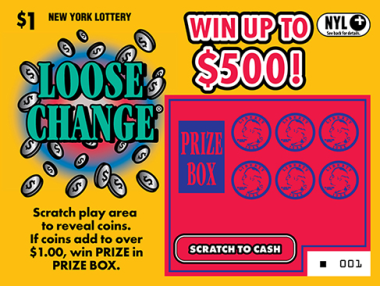 LOOSE CHANGE scratch-off ticket